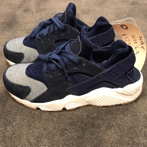 nike huarache denim